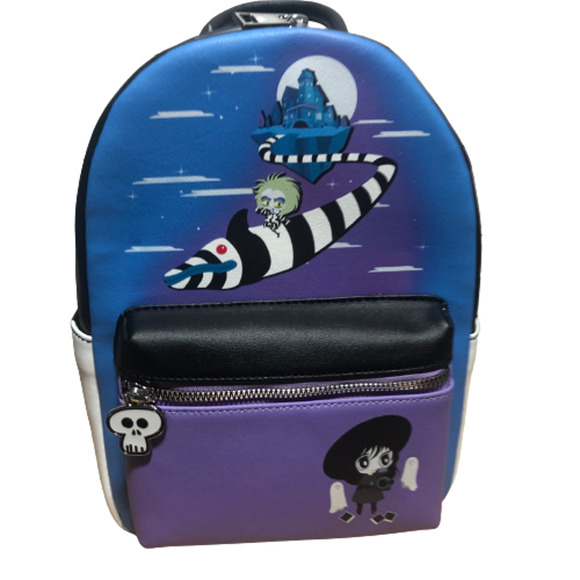 Beetlejuice Loungefly Mini Backpack NEW main image 4